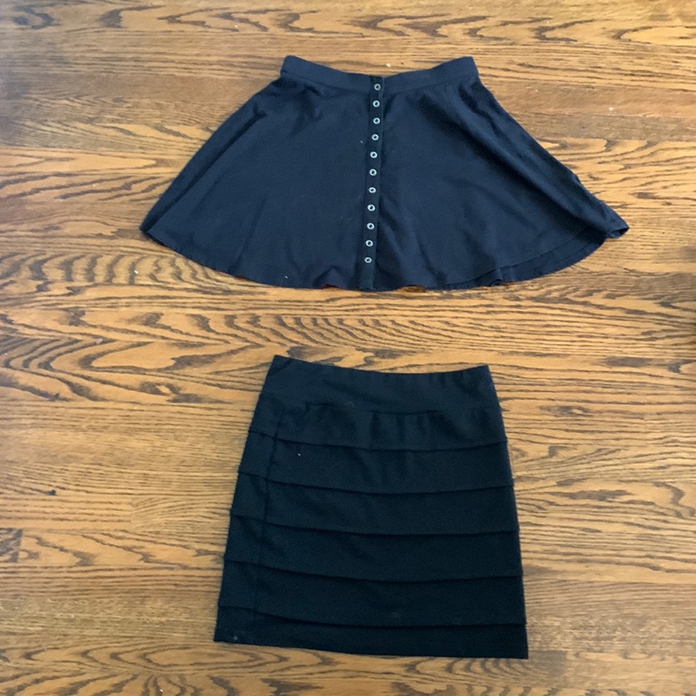 Garage and Urban Outfitters skirt bundle (pencil skirt + skater skirt)